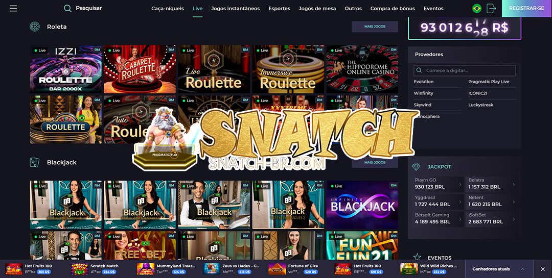 snatch casino
