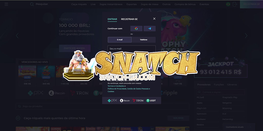 snatch login